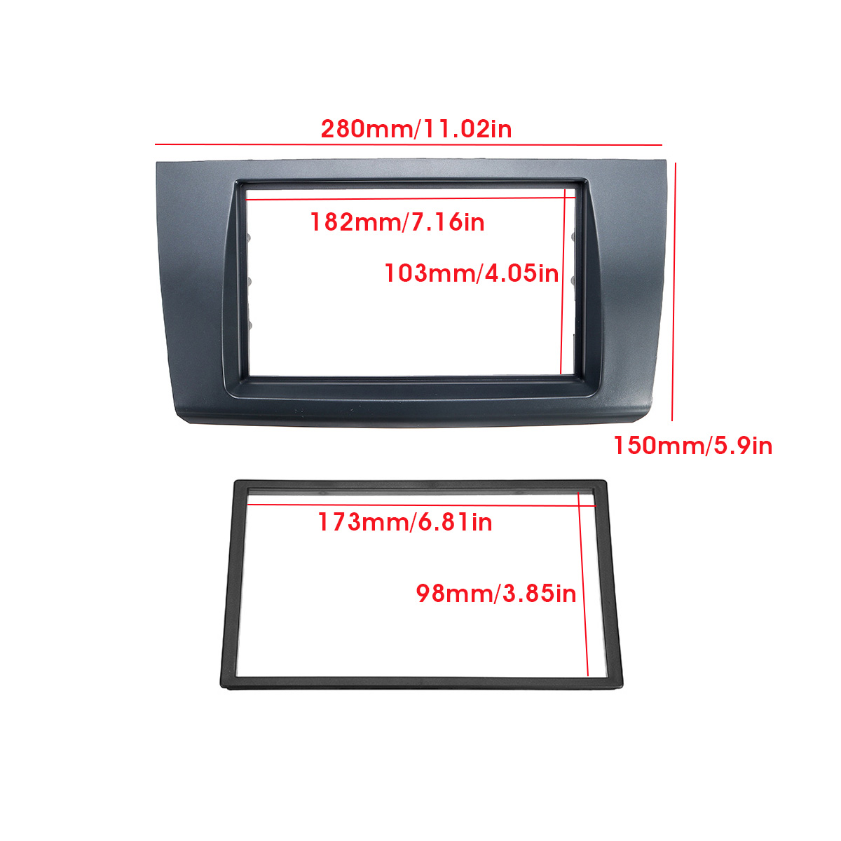 1-2-Din-Radio-Stereo-Fascia-Panel-Adaptor-Fitting-Kit-For-Suzuki-Swift-2005-2010-1742199