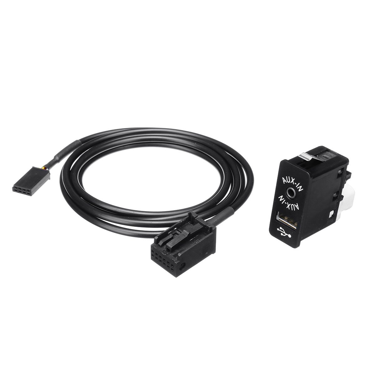 12-Pin-35mm-AUX-USB-Interface-Panel-Adapter-For-BMW-Mini-Cooper-E39-E53-X5-Z4-E85-E86-X3-E83-1530864