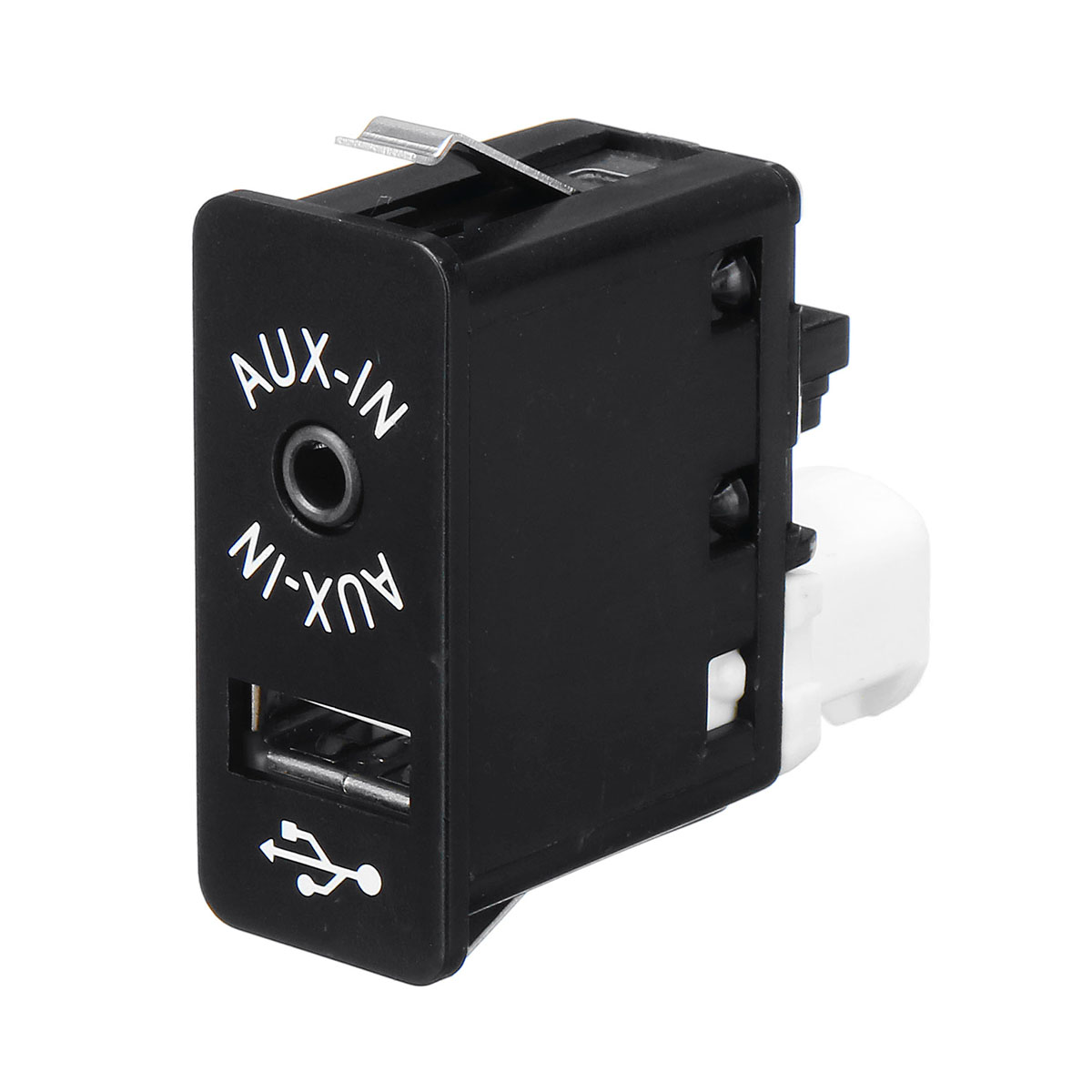 12-Pin-35mm-AUX-USB-Interface-Panel-Adapter-For-BMW-Mini-Cooper-E39-E53-X5-Z4-E85-E86-X3-E83-1530864