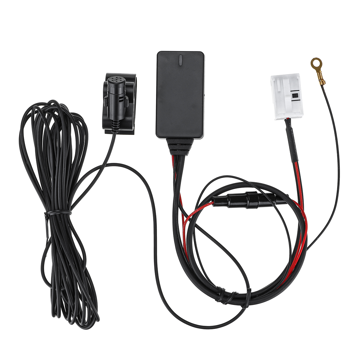 12Pin-Car-Hand-free-Wireless-Radio-bluetooth-AUX-Dongle-MIC-Cable-For-VW-Skoda-RCD-210-310-510-RNS-3-1656094