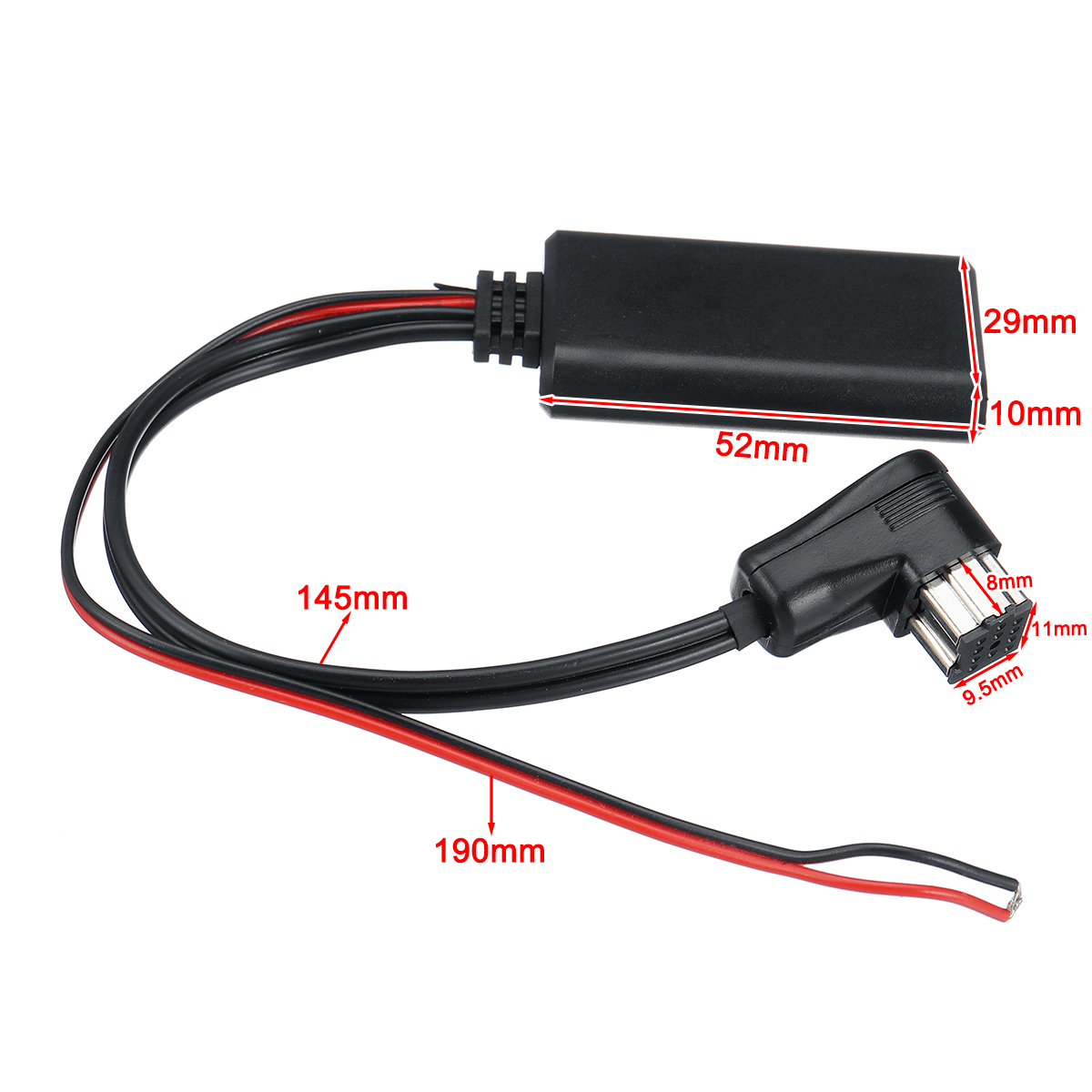 12Pin-Car-bluetooth-Audio-Receiver-Stereo-Cable-Adapter-Aux-For-Pioneer-Radio-IP-BUS-input-2019-1632634