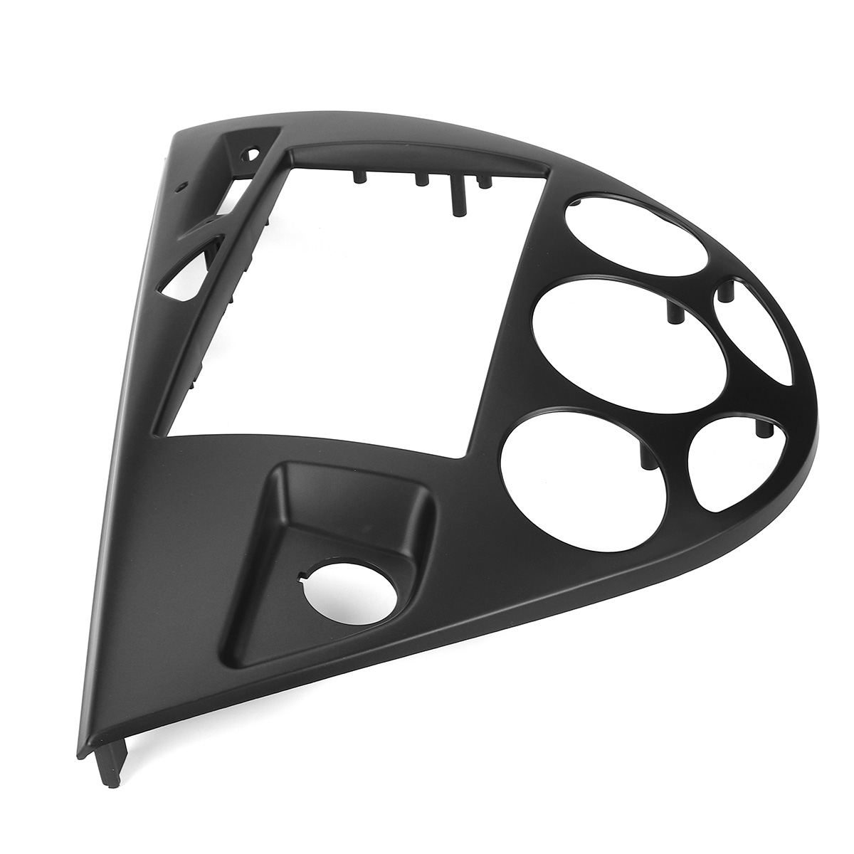 2-Din-Black-Car-Fascia-Trim-Kit-Dashboard-Frame-For-Ford-Fiesta-1995-2001-Focus-1998-2004-1814183