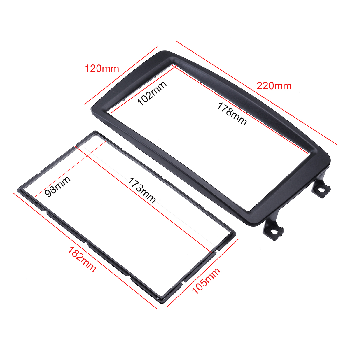 2-Din-Car-Radio-Stereo-DVD-Player-Fascia-Panel-Dash-Frame-Trim-for-Mercedes-C-CLASS-W203-2002-2004-1648156