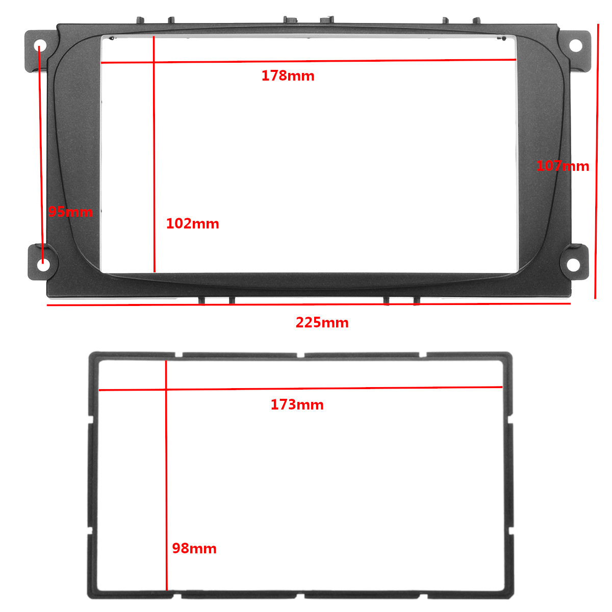 2-Din-Car-Radio-Stereo-Radio-Fascia-Panel-Plate-Frame-for-Ford-Focus-II-Kuga-S-Max-Galaxy-II-1576268