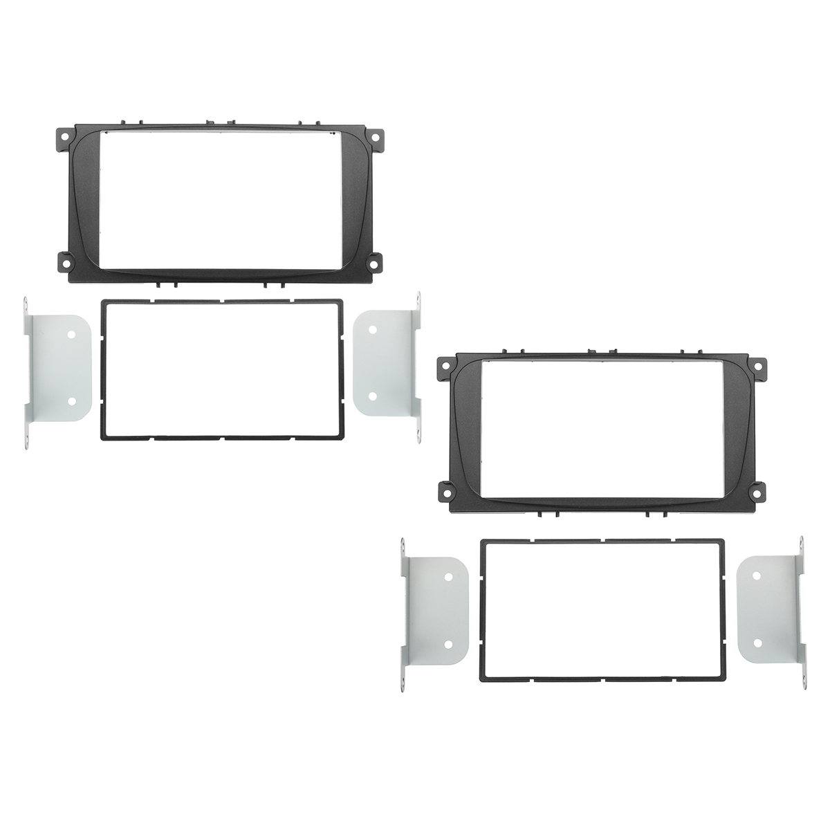 2-Din-Car-Radio-Stereo-Radio-Fascia-Panel-Plate-Frame-for-Ford-Focus-II-Kuga-S-Max-Galaxy-II-1576268