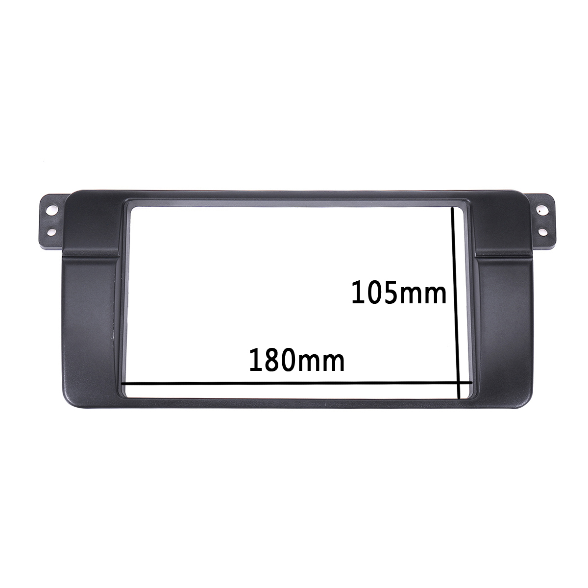 2-Din-Radio-Fascia-DVD-Stereo-Panel-Dash-Mount-Trim-Kit-Frame-with-ISO-Wiring--Antenna-Adapter-For-B-1727866