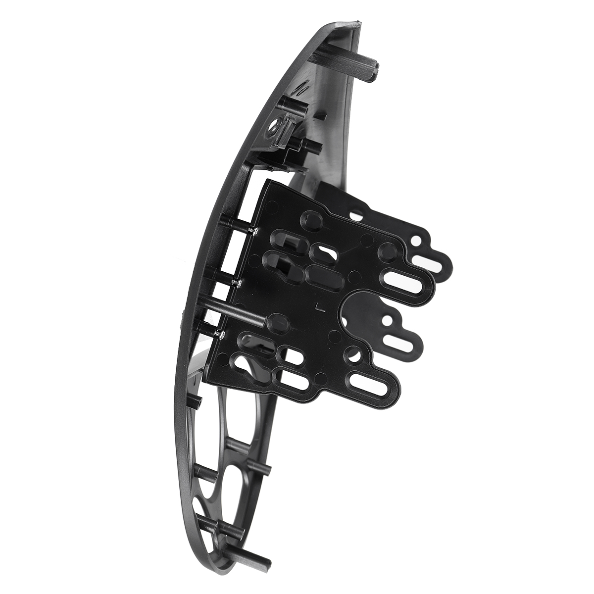 2-Din-Silver-Car-Fascia-Trim-Kit-Dashboard-Frame-For-Ford-Fiesta-1995-2001-Focus-1998-2004-1814173