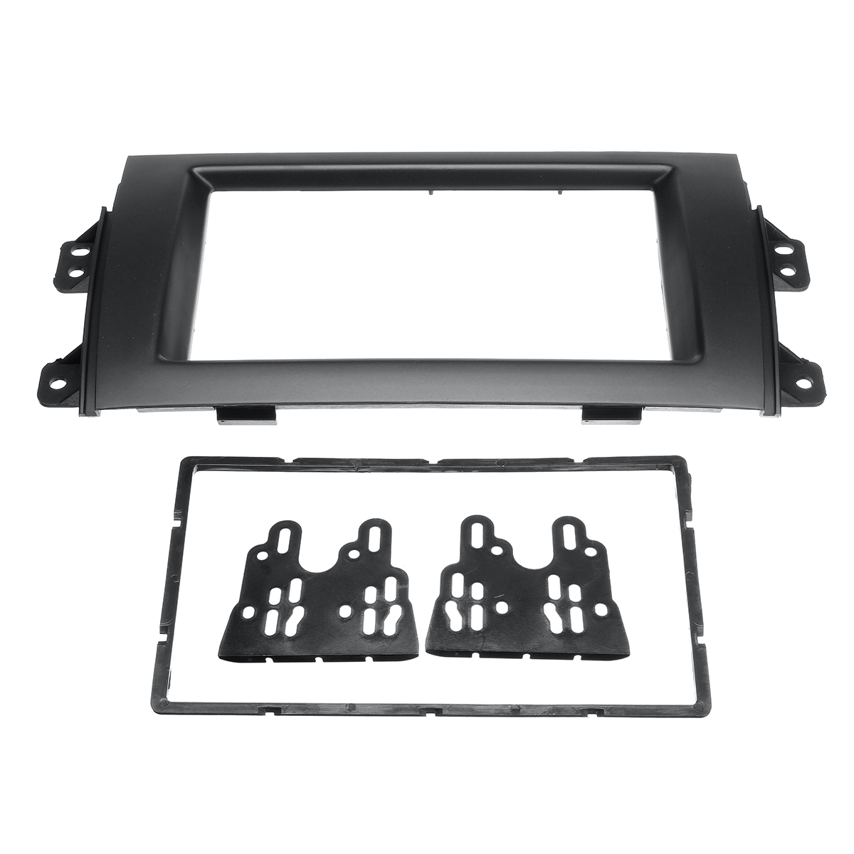 2Din-Car-Radio-Stereo-Fascia-Trim-Panel-Plate-Adapter-For-SuzukiFiat-1648144