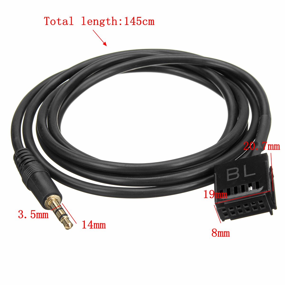 6000CD-AUX-Input-Adapter-Cable-35mm-Jack-Lead-MP3-Mobile-Phone-for-Ford-Focus-1317134