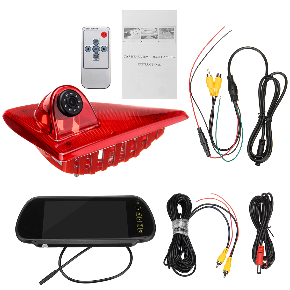 7-Inch-Car-Reversing-Monitor-Mirror-with-Rearview-Camera-Night-Vision-170-Degree-Viewing-Angle-For-R-1631020