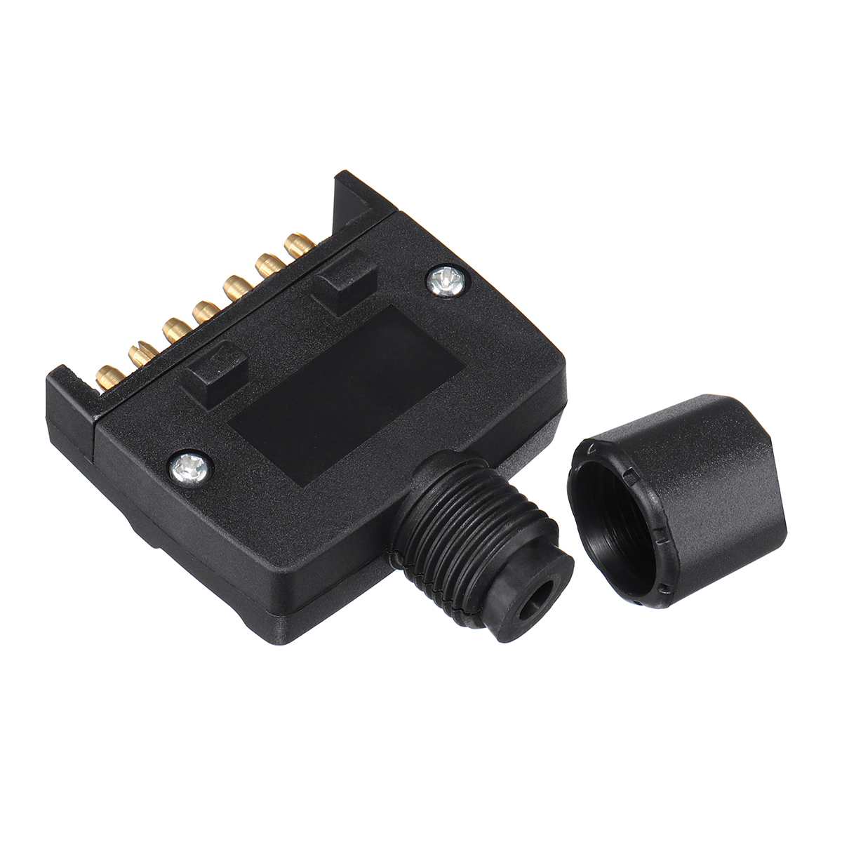 7-Pin-Flat-Male7-Pin-Plug-Flat-Female-Trailer-Connector-Adapter-Boat-Car-Socket-1339908