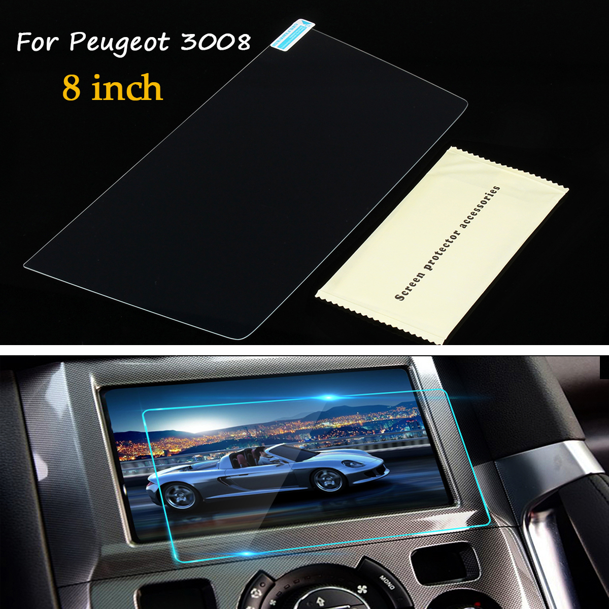 8-Inch-Car-GPS-Navigation-Screen-Steel-Protective-Film-For-Peugeot-3008-4008-5008-2017-2018-1500411