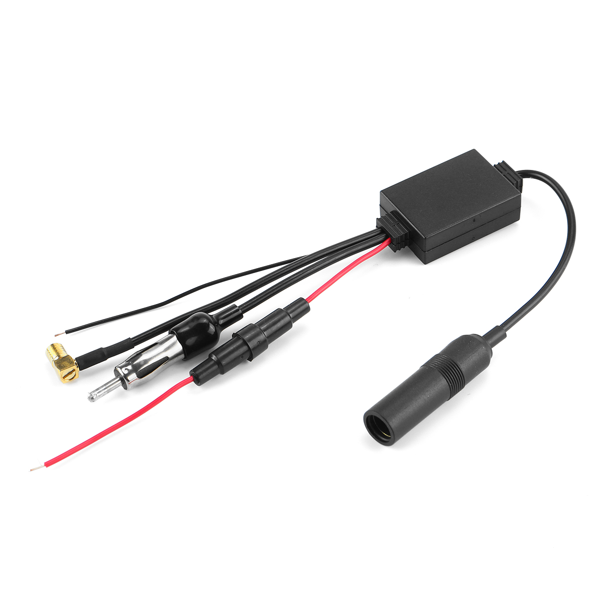 Antennen-Splitter-Adapter-Black-For-Car-Universal-DAB-KFZ-1700193