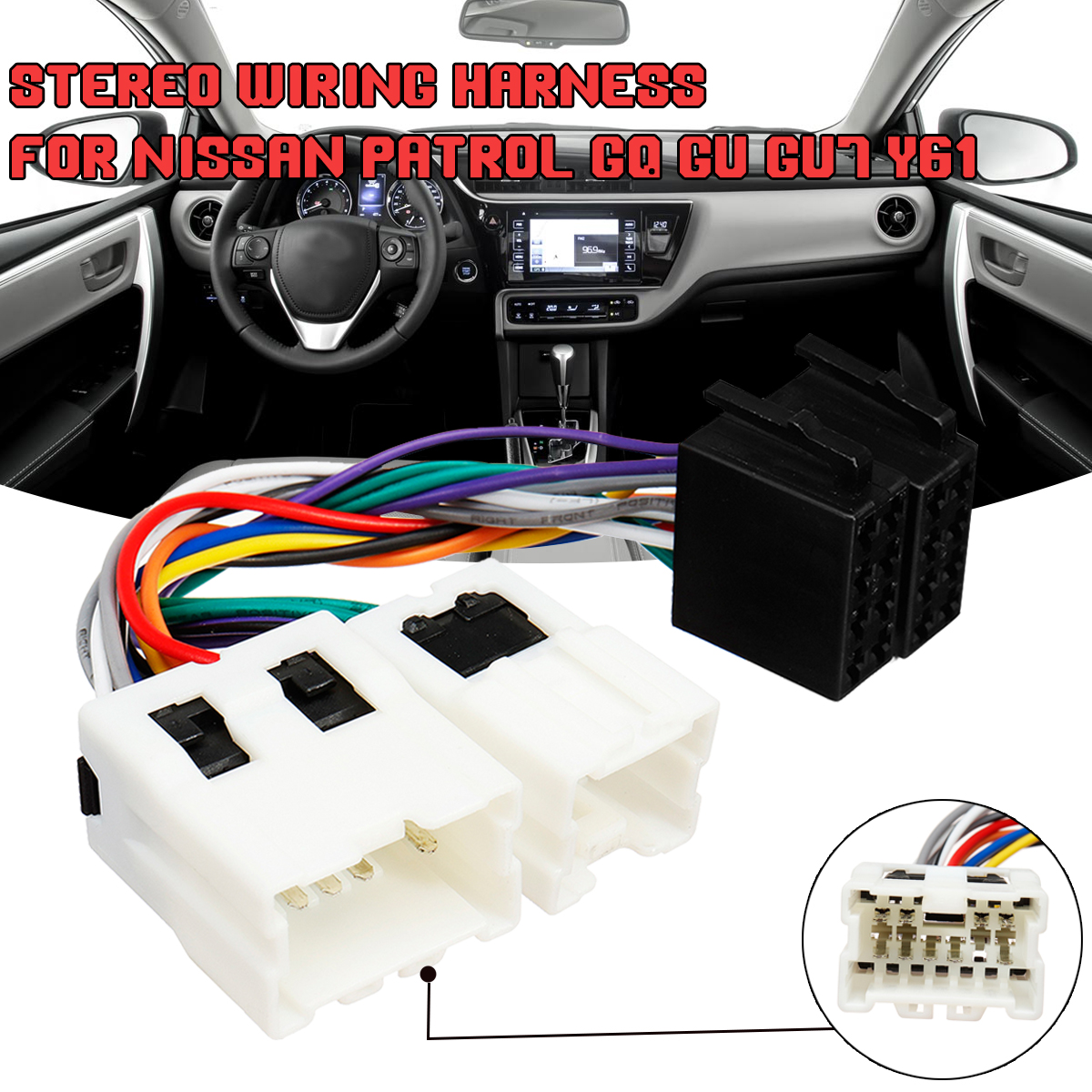 Car-4Pin-9Pin-ISO-Wiring-Harness-Stereo-Radio-Cable-Adaptor-Wire-Loom-Audio-Connector-For-Nissan-Pat-1633740