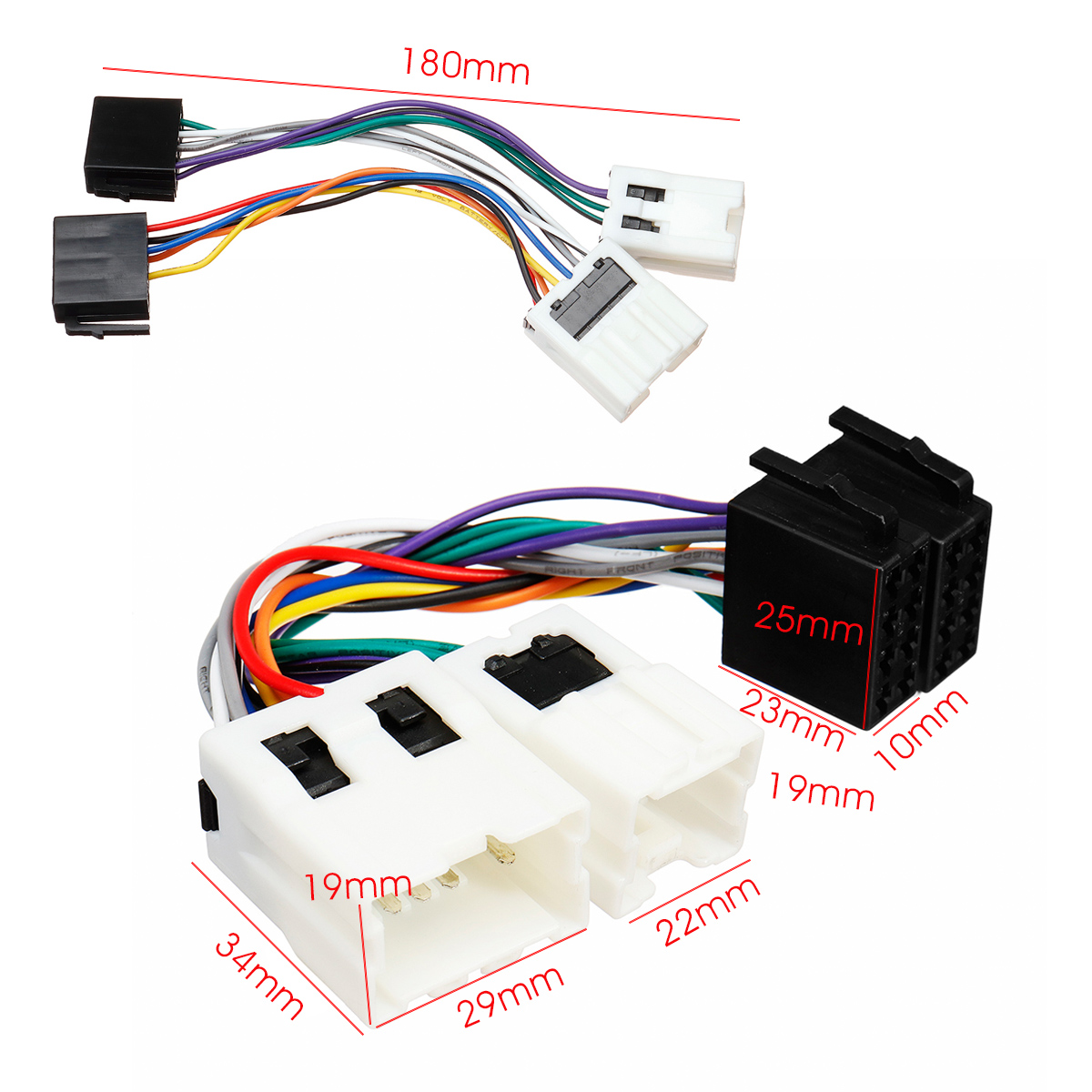 Car-4Pin-9Pin-ISO-Wiring-Harness-Stereo-Radio-Cable-Adaptor-Wire-Loom-Audio-Connector-For-Nissan-Pat-1633740