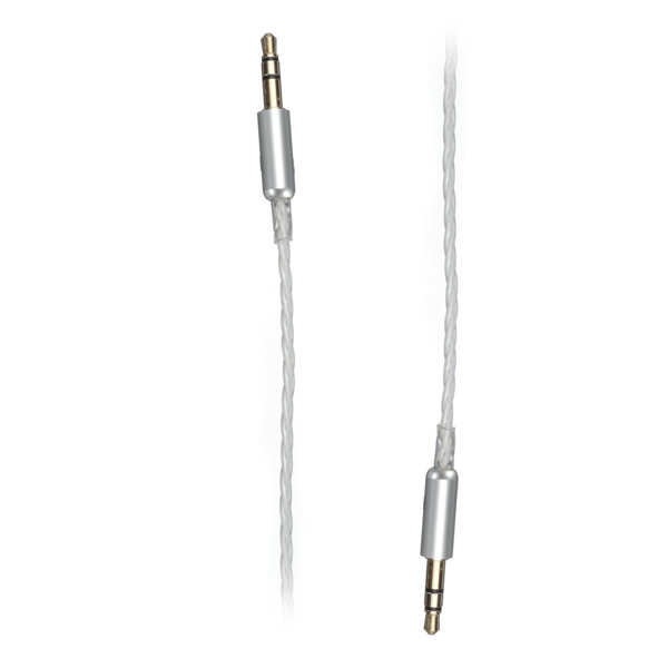 Car-AUX-Stereo-Male-to-Male-Audio-Upgrade-PTFE-Teflon-Silver-Plated-Cable-3-Pole-35mm-1M-997213