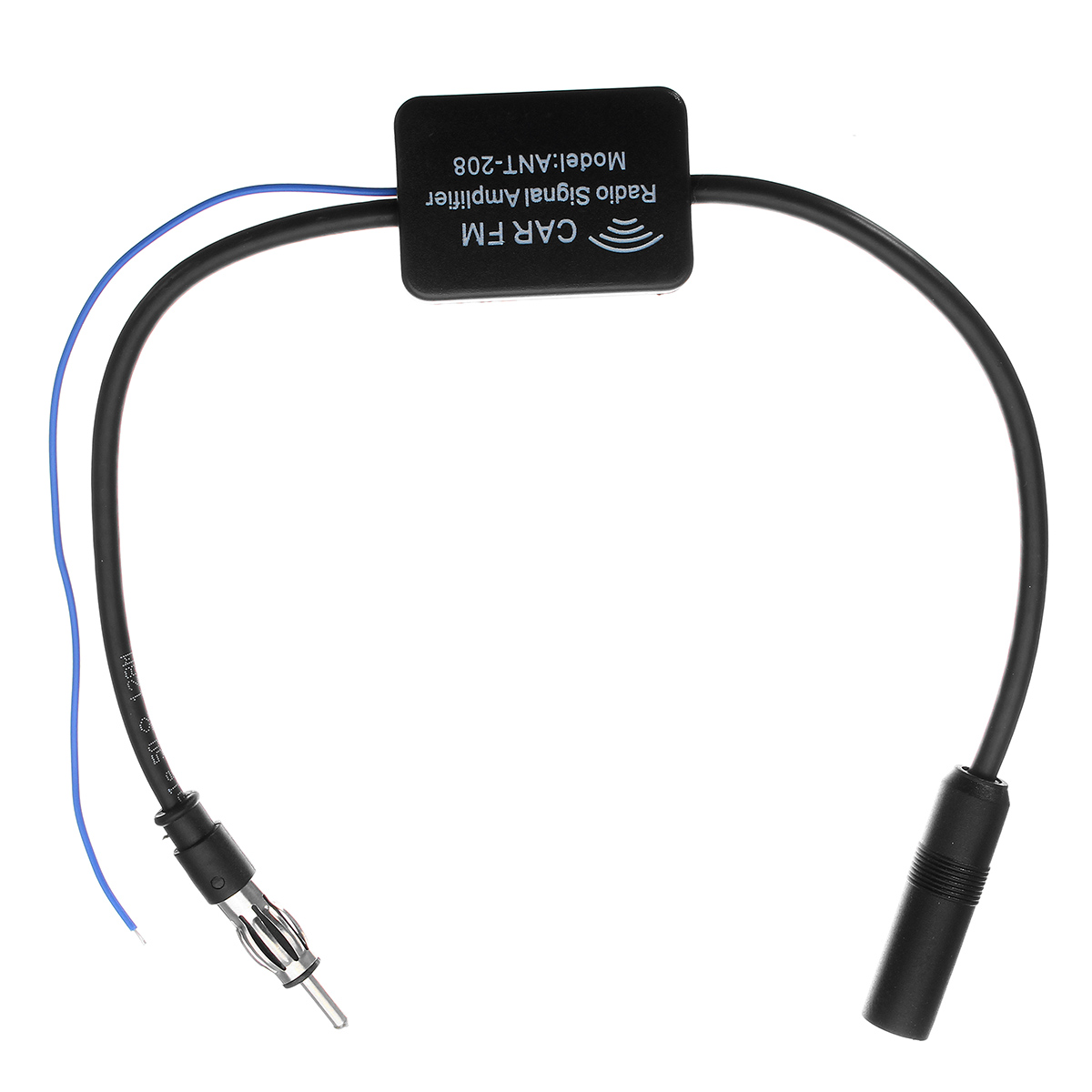 Car-Antenna-Aerial-Radio-Vehicle-AM-FM-Signal-Booster-Amplifier-Amp-MA799-1222861