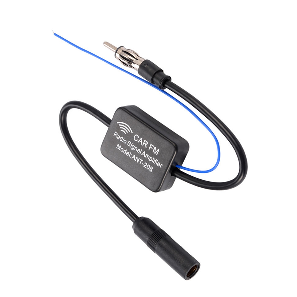 Car-Antenna-Aerial-Radio-Vehicle-AM-FM-Signal-Booster-Amplifier-Amp-MA799-1222861