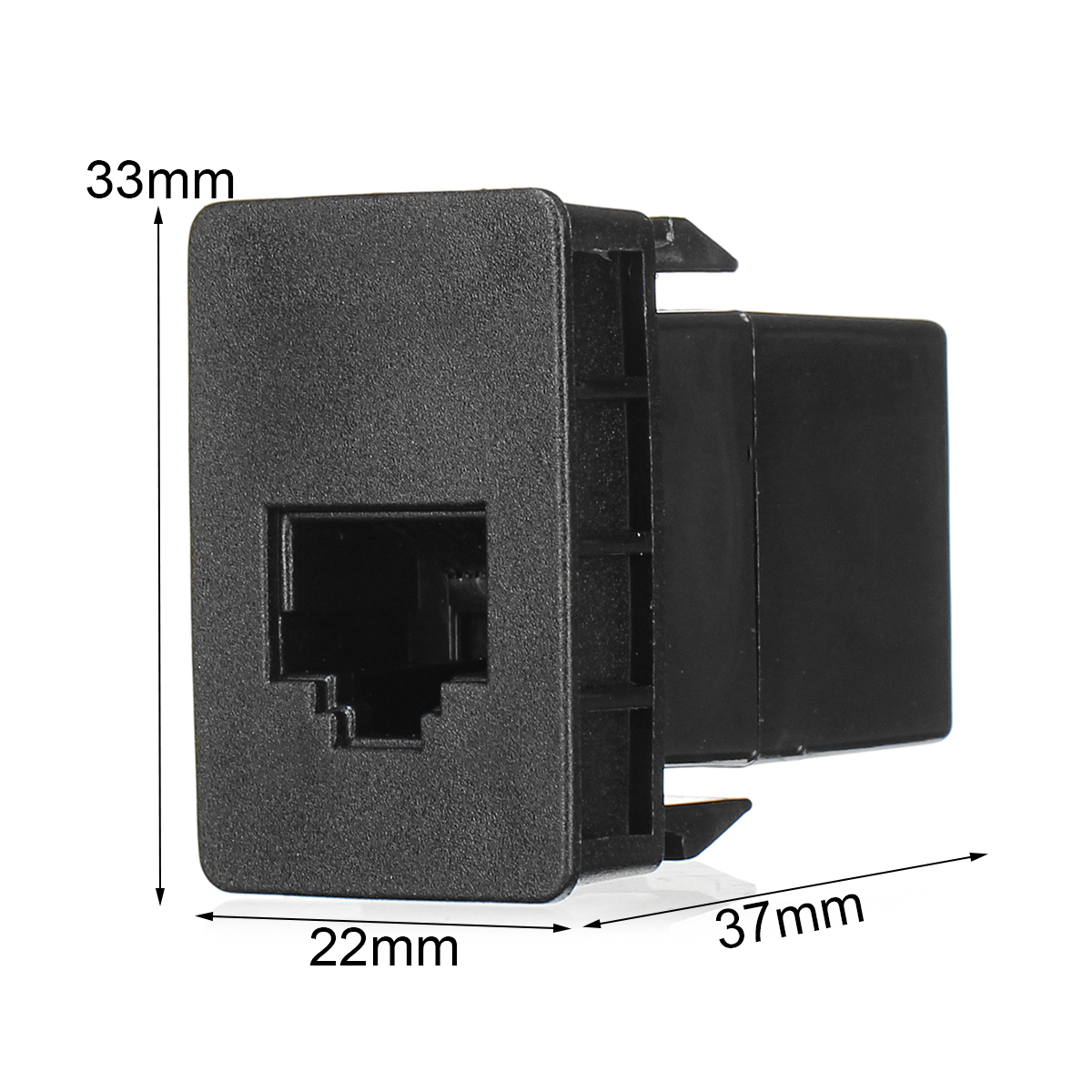 Car-CB-UHF-Blank-Socket-RJ45-Radio-Switch-Panel-Dash-For-Toyota-Hilux-Landcruiser-RAV4-Prado-1542192