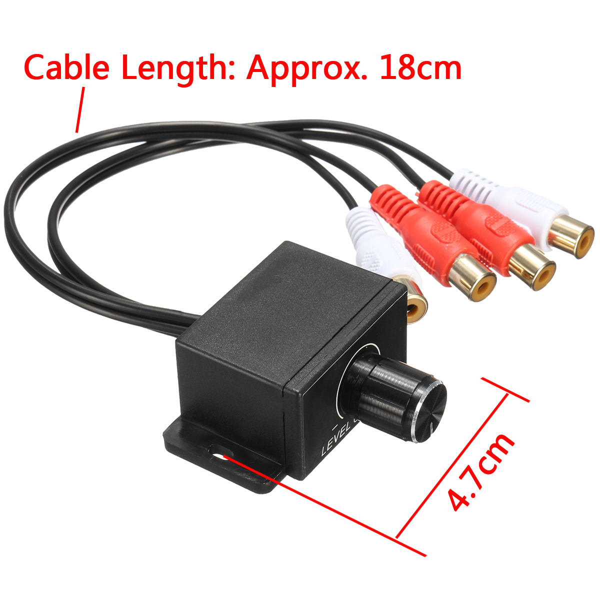 Car-Power-Amplifier-Volume-Regulator-Volume-Control-Knob-RCA-InputOutput-1186539