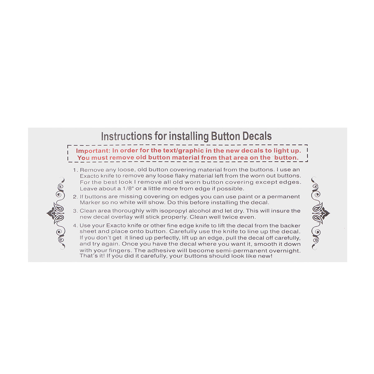 Car-Radio-Stereo-Worn-Peeling-Button-Repair-Decals-Stickers-For-Audi-A4-B6-B7-A6-A2-A3-8LP-1664146