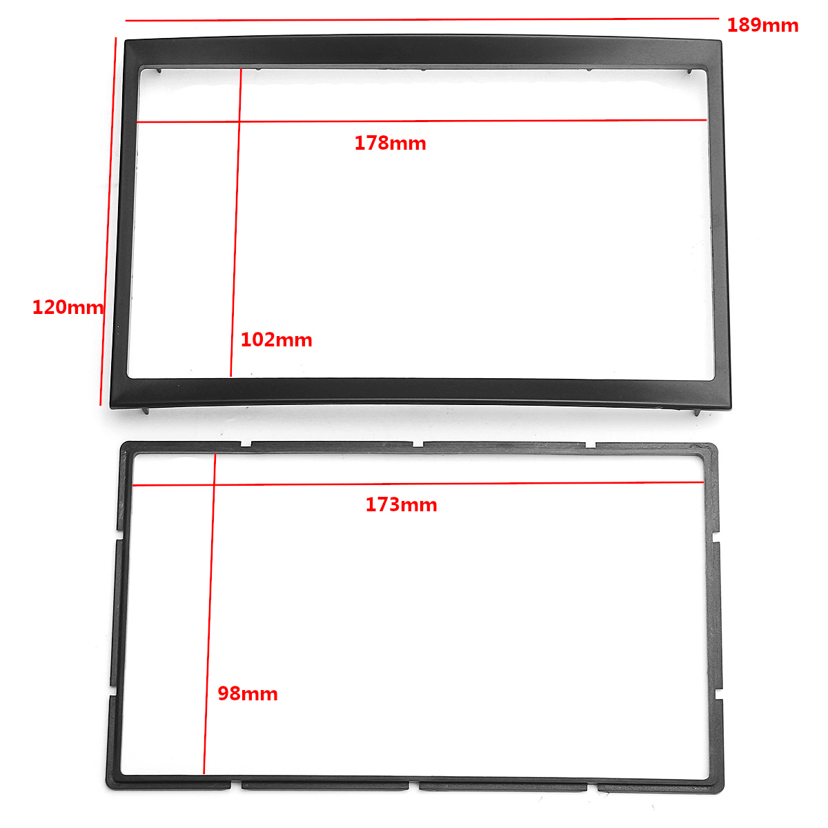 Car-Stereo-Panel-Plate-Frame-2-Din-For-PEUGEOT-307-2001-2008-1386898
