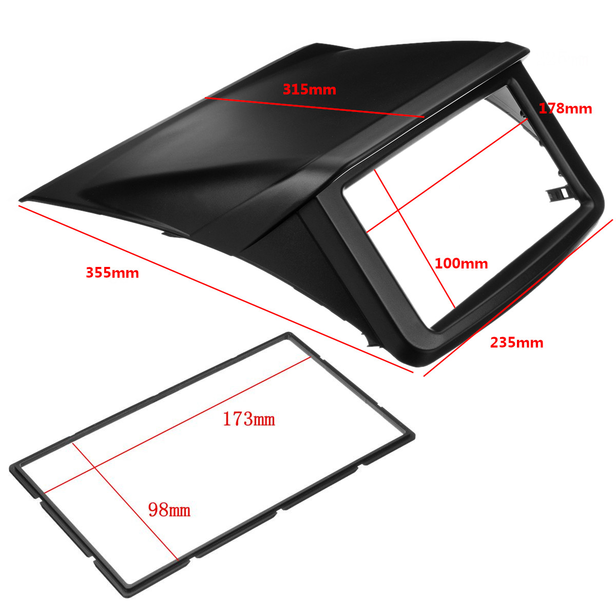 Car-Stereo-Radio-Fascia-Panel-Plate-Frame-2-Din-for-Mitsubishi-Pajero-Sport-Triton-L200-2014-1611519
