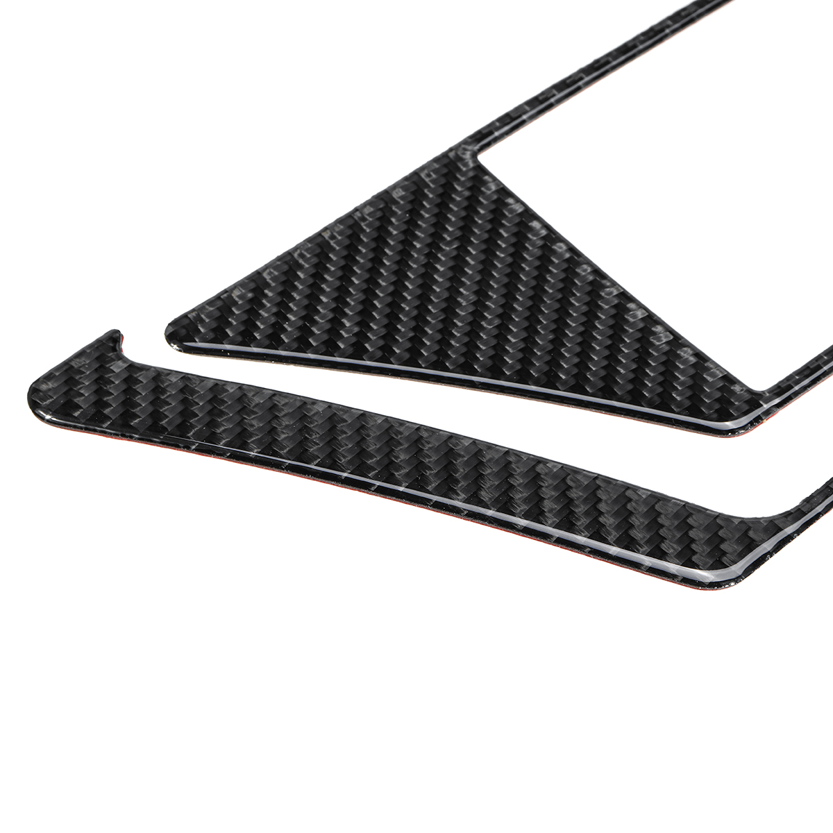 Carbon-Fiber-Car-Interior-GPS-Navigator-Panel-Frame-Cover-Trim-For-Audi-B8-A4-A5-Q5-S4-S5-1639548