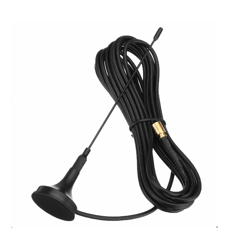 DAB-Aerial-Antenna-for-Car-Radio-with-SMB-Plug--Magnetic-Mount--4-Meter-Cable-1287764