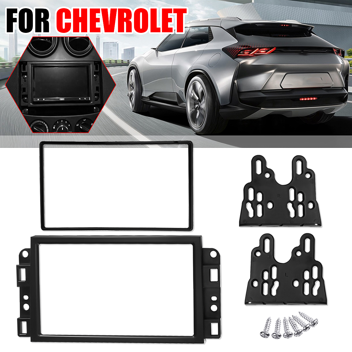 Double-Din-Car-Radio-Fascias-Dash-Sail-Stereo-Panel-Trim-Frame-For-Chevrolet-1631273