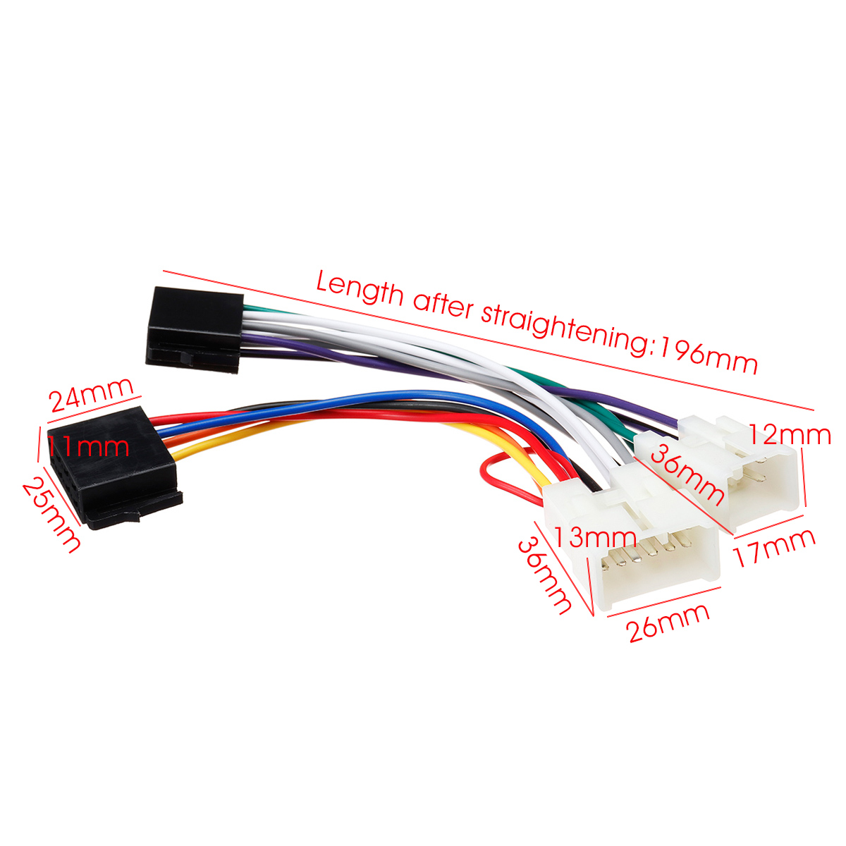 ISO-Wiring-Harness-Stereo-Radio-Plug-Lead-Wire-Loom-Connector-Adaptor-For-Toyota-1623628