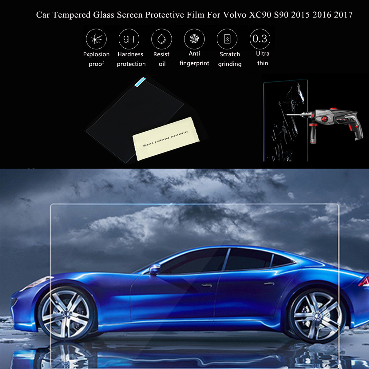 Multimedia-Tempered-Glass-Screen-Protective-Film-Protector-For-Volvo-XC90-S90-2015-2017-Car-Radio-St-1630532