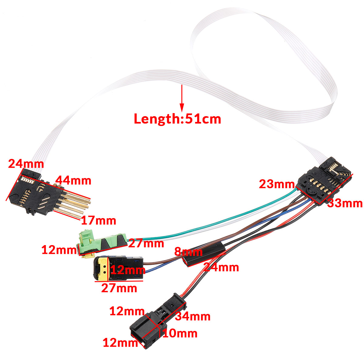 Repair-Wire-Clock-Spring-Spiral-Cable-Airbag-Set-8200216462-For-Renault-Megane-2-MK2-Break-2-1717058