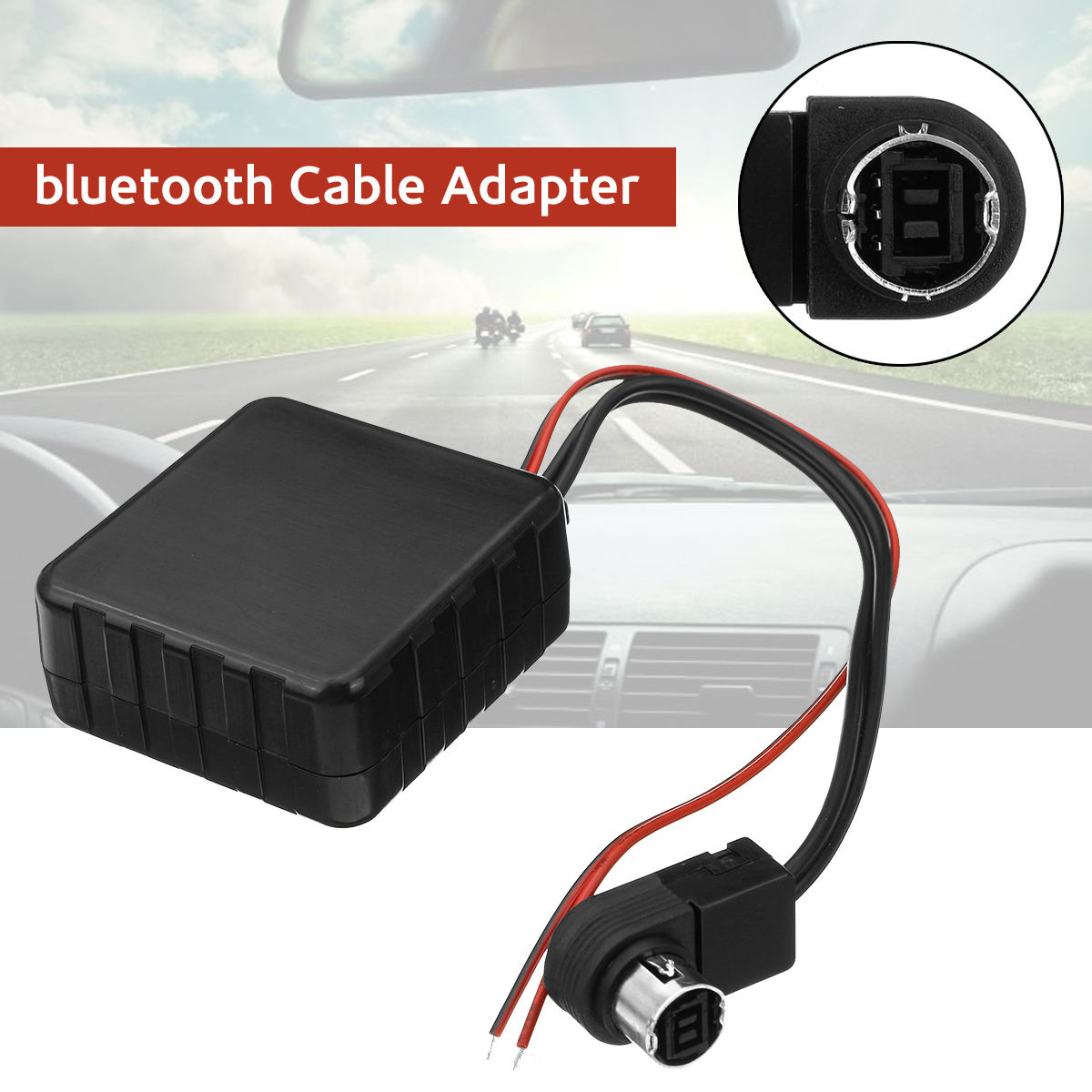 Upgraded-bluetooth-50-Adapter-Module-AUX-Audio-Cable-For-Alpine-1579089