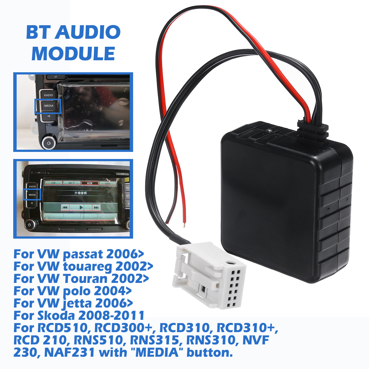 bluetooth-Module-AUX-Cable-Adapter-For-VW-Jetta-Passat-Touareg-Touran-Polo-For-Seat-1711810