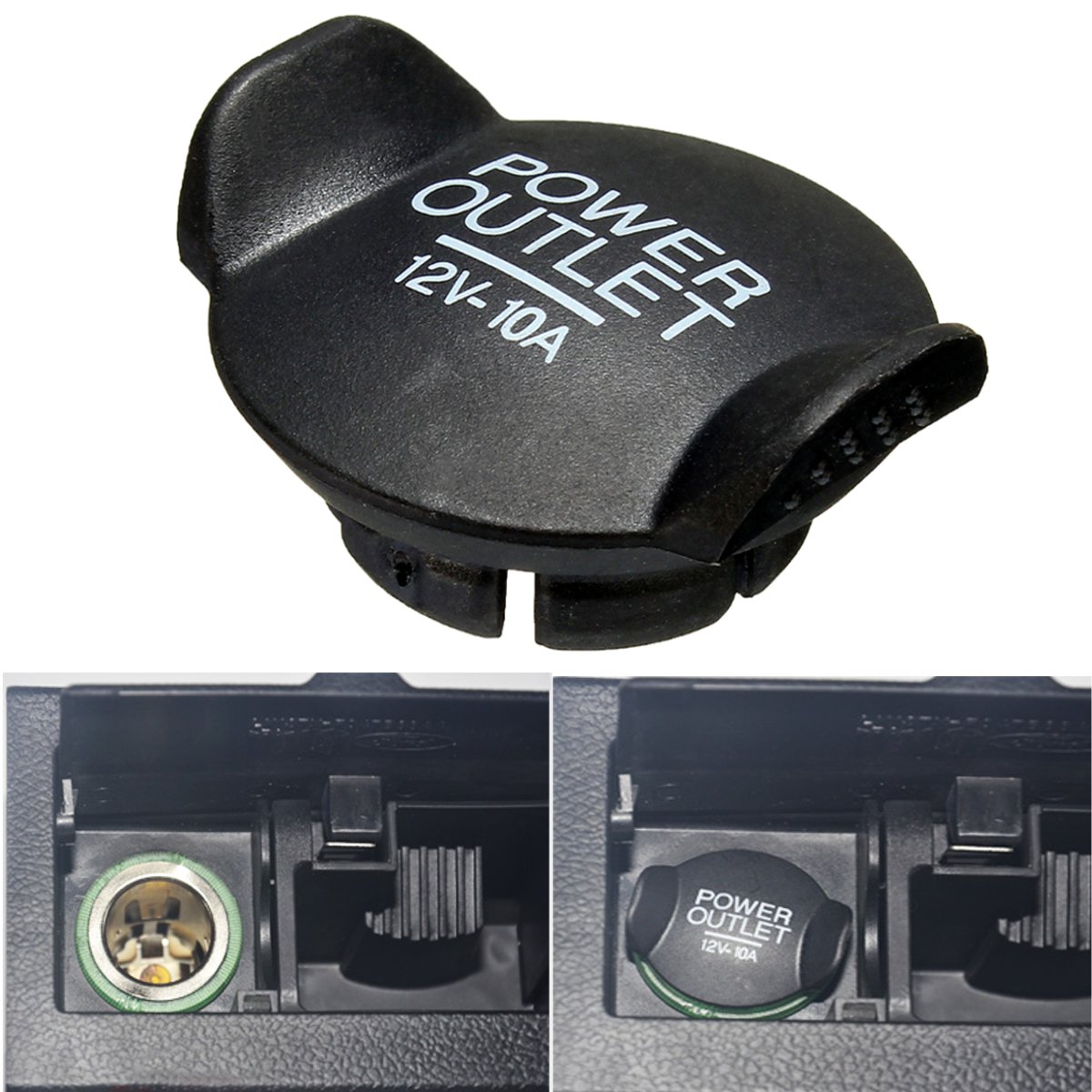 12V-Socket-Lighter-Cigarette-Outlet-Cover-For-Ford-Focus-Fiesta-Mondeo-1073223-1153291