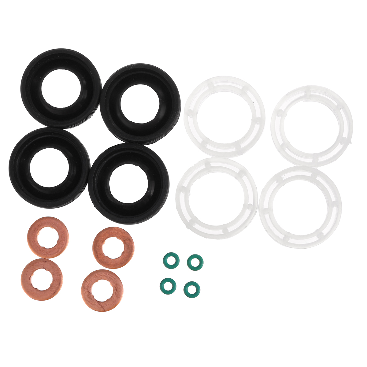 16pcs-Fuel-Injector-SealProtectorsWasherO-Ring-For-Peugeot-207-307-407-16-Hdi-2004-1722497