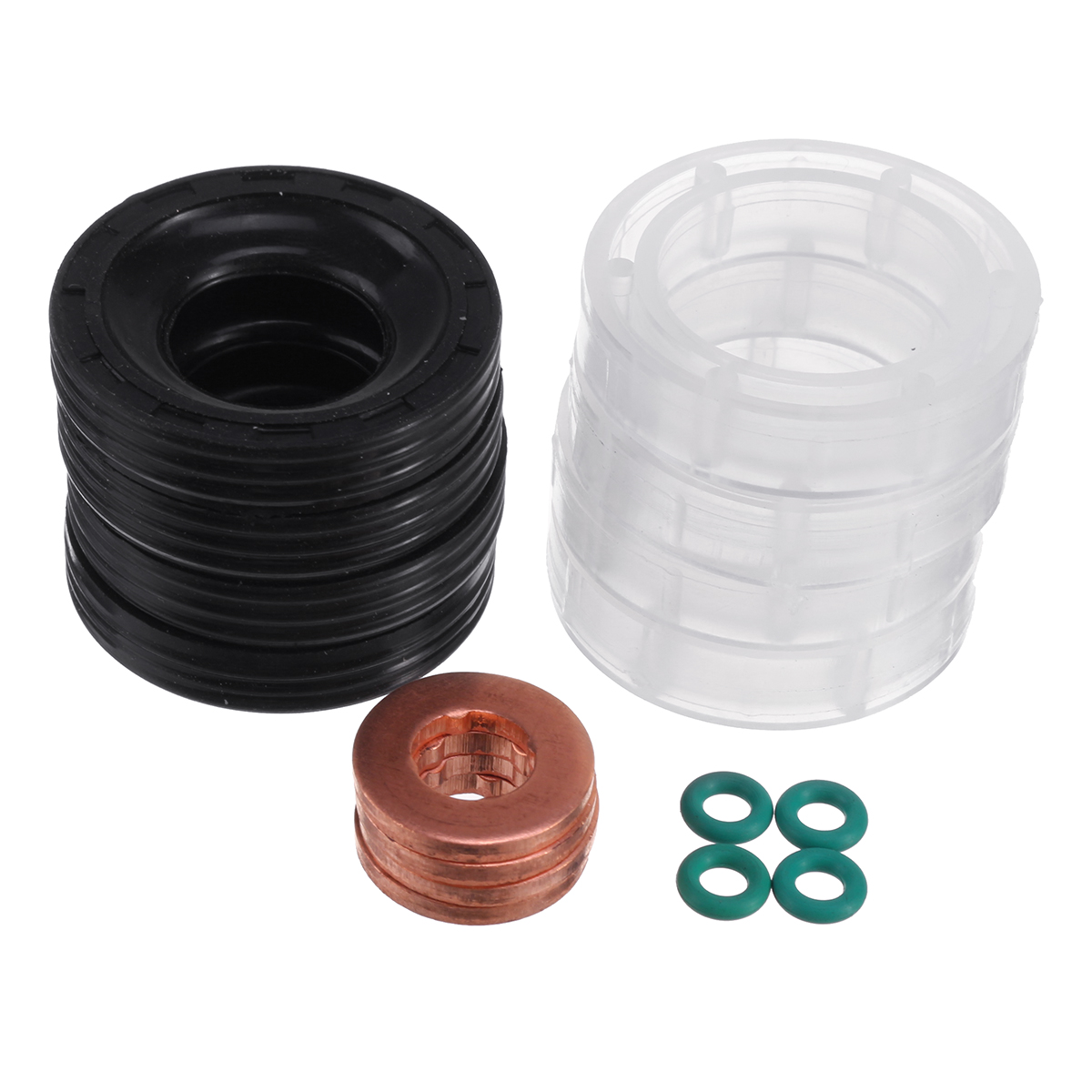 16pcs-Fuel-Injector-SealProtectorsWasherO-Ring-For-Peugeot-207-307-407-16-Hdi-2004-1722497