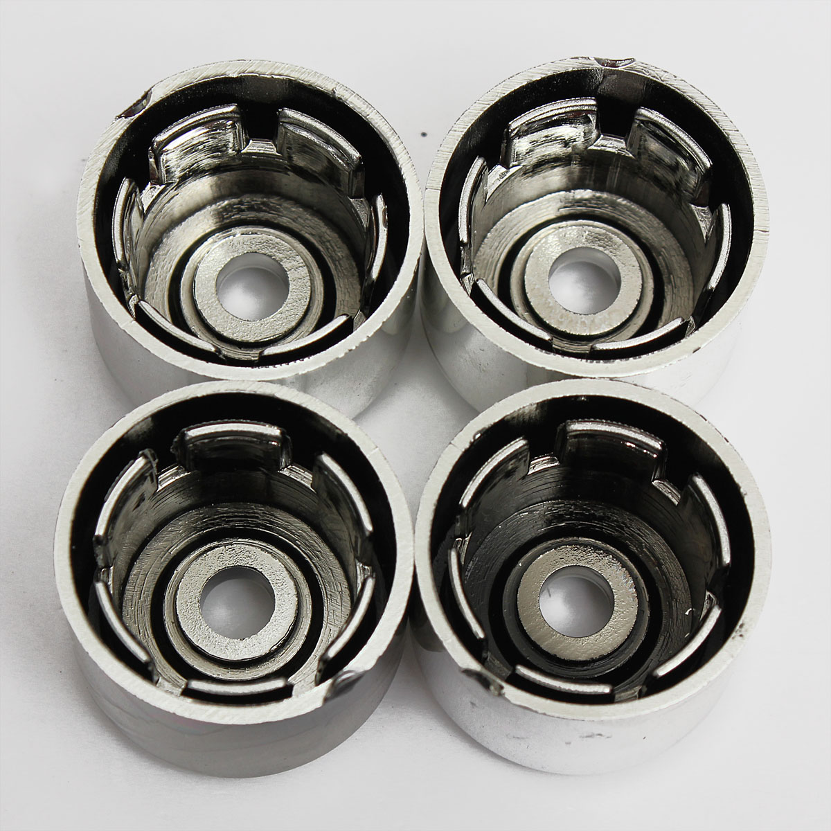17MM-Chrome-Alloy-Wheel-Locking-Nut-Bolts-Covers-Caps-for-VW-GOLF-PASSAT-POLO-1010591