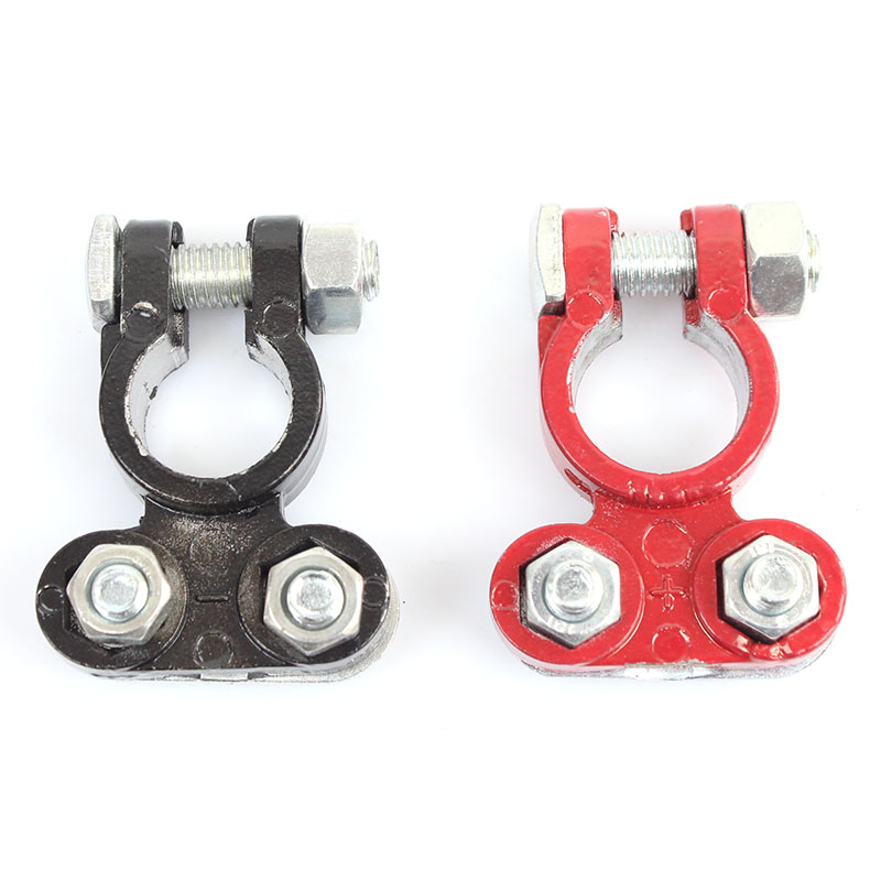 Red-Black-Car-Battery-Clip-Painted-Wiring-Piles-Inverter-Connectors-Terminal-Block-1427881