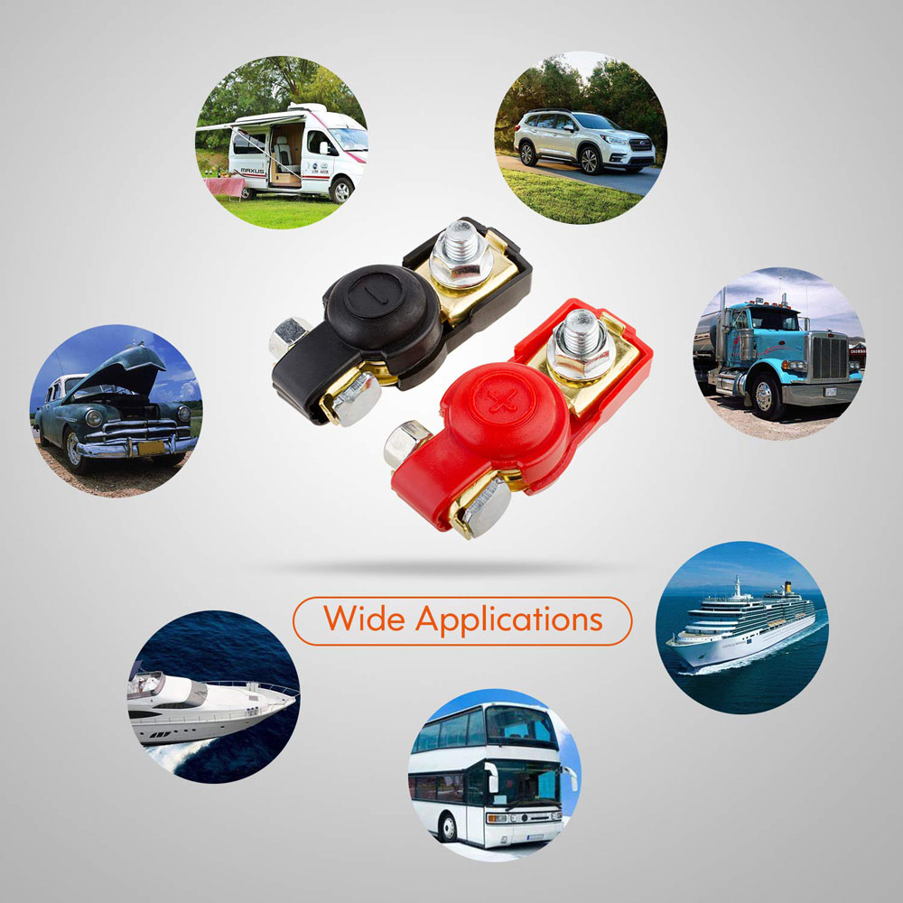Red-and-Black-High-Current-Battery-Clips-Car-Terminal-Block-Piles-with-Insulated-Sheathed-1459415