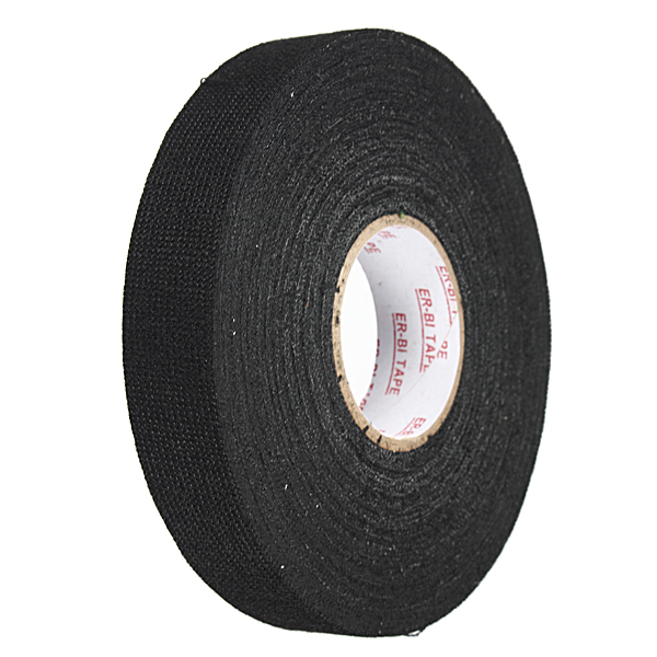 Wiring-Loom-Harness-Adhesive-Cloth-Fabric-Tape-Cable-Looms-19mm25m-943926