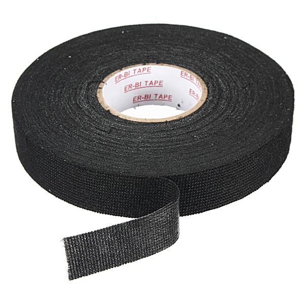Wiring-Loom-Harness-Adhesive-Cloth-Fabric-Tape-Cable-Looms-19mm25m-943926