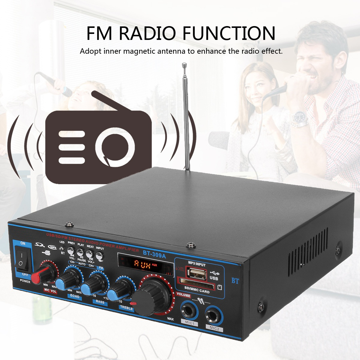 12V-Digital-HIFI-bluetooth-Stereo-Audio-Amplifier-SD-FM-Mic-Car-Home-Remote-Control-1631269