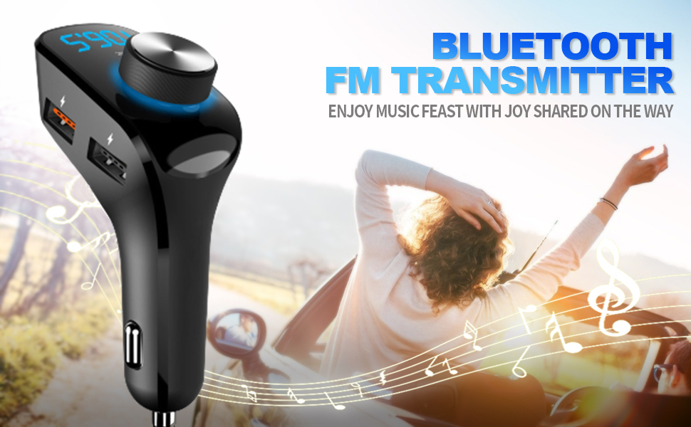12-24V-Three-USB-Car-Charger-Music-MP3-Player-bluetooth-50-Handsfree-QC-30-Fast-Charging-For-Car-Tru-1796242