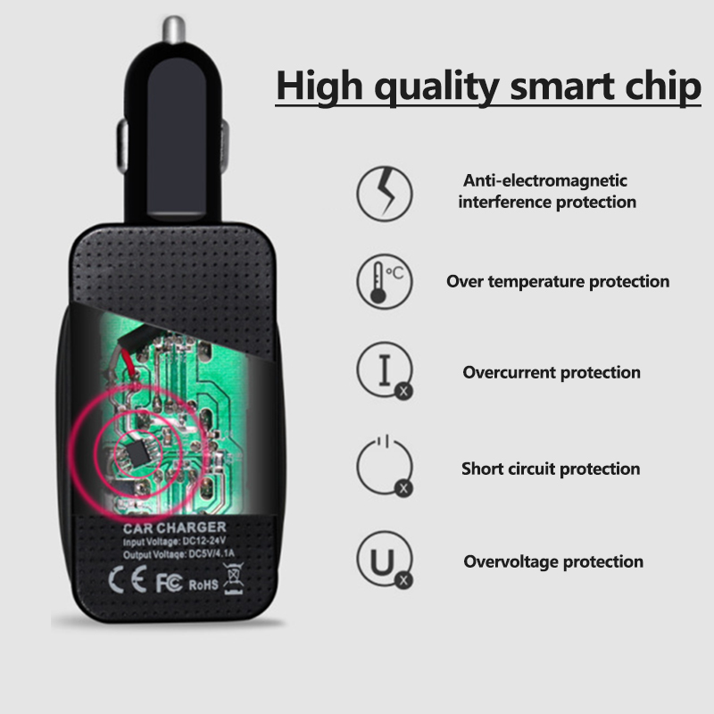 4-USB-Ports-5V-41A--Car-Charger-with-Winder-1m-Cable-for-Phone-Electronic-Device-1481429