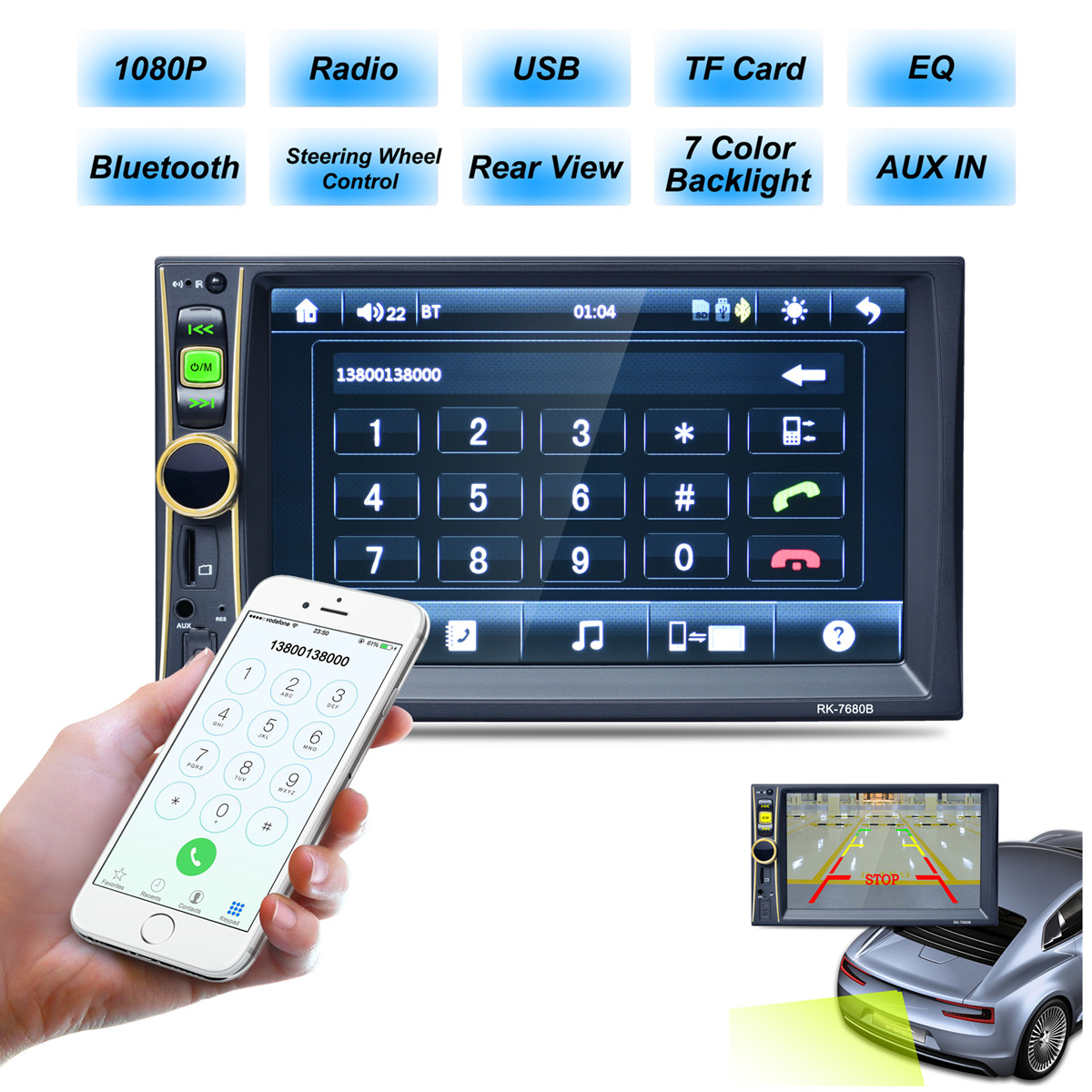 66-Inch-2-DIN-bluetooth-Car-Stereo-MP5-Player-FM-Touch-Screen-Mirror-Link-Rear-Camera-1134735