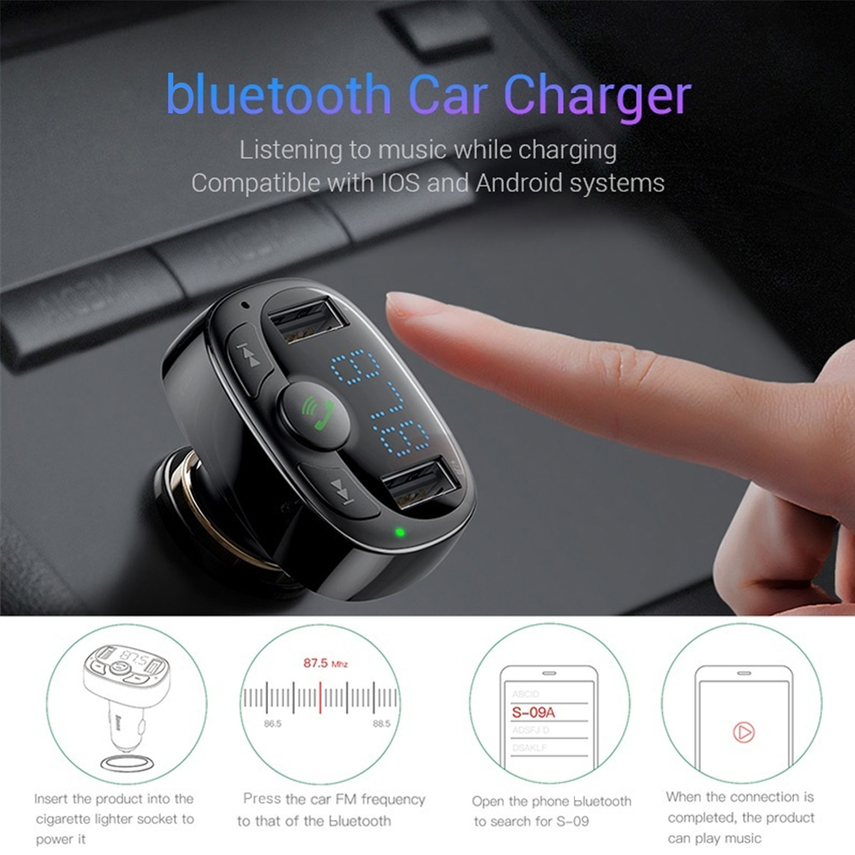 Car-Charger-Handsfree-FM-Transmitter-Bluetooth-MP3-Player-Dual-USB-Charging-1586371