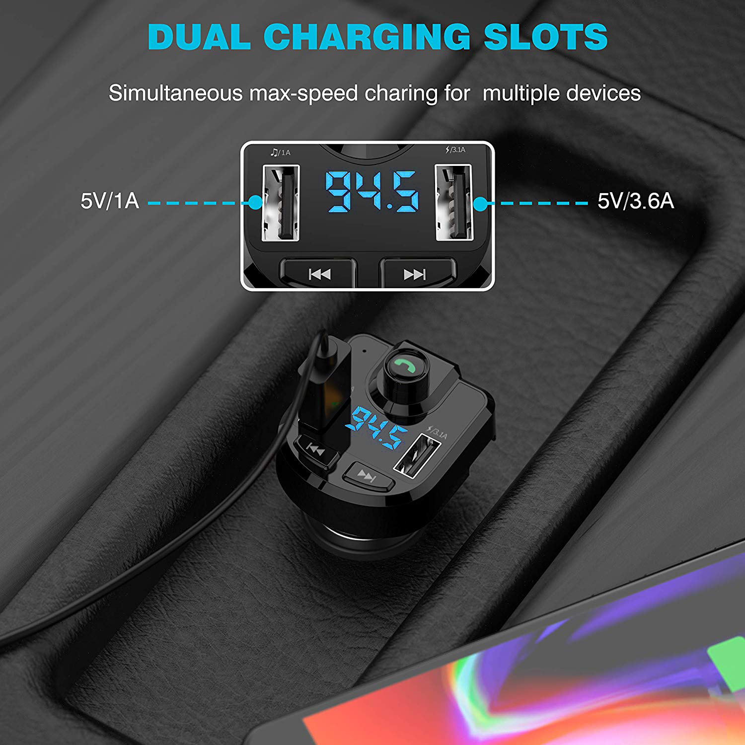 Car-MP3-Player-bluetooth-Hands-free-Double-USB-31A-Fast-Charging-LED-Screen-1642190