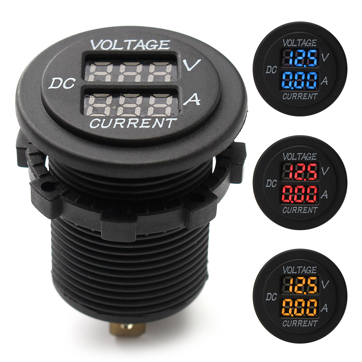 DC-12V-24V-Car-Voltmeter-Ammeter-LED-Display-Digital-Voltage-Meter-1130496
